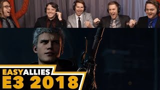 Devil May Cry 5  Easy Allies Reactions  E3 2018 [upl. by Neicul]