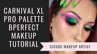 CARNIVAL XL PRO PALETTE bperfectcosmetics669 x Stacey Marie MUA MAKEUP TUTORIAL [upl. by Fernald722]