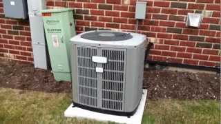 2005 American Standard Allegiance 11 AirConditioner Running [upl. by Anis]