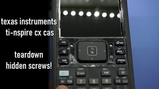 texas instruments tinspire cx tear down [upl. by Larianna]