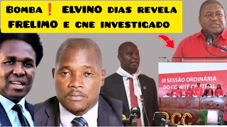 FRELIMO E CNE INVESTIGADO PELA TENTATIVA DE SABOTAGEM DA CAD COM ELVIANO DIAS E OAB DE MOÇAMBIQUE [upl. by Saffian173]