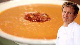 Gordon Ramsays Roasted Creamy Tomato Soup Fresh Tomatoes [upl. by Vyky899]