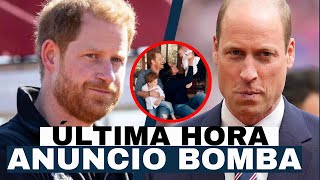 PRÍNCIPE HARRY ANUNCIA PRIMERA AGENDA REAL de sus hijos CON PARADON CONTRA EL PRÍNCIPE GUILLERMO [upl. by Bertle564]