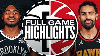 NETS at HAWKS  FULL GAME HIGHLIGHTS  October 23 2024 [upl. by Reviel383]