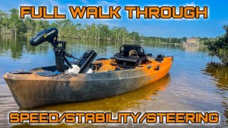 The MOST ADVANCED Fishing Kayak on the Market OLD TOWN SPORTSMAN AUTO PILOT 120 FULL REVIEW [upl. by Naesyar565]