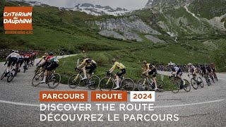 Dauphiné 2024  Discover the route  Découvrez le parcours [upl. by Conal]