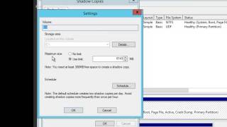 Configuring a Shadow Copy [upl. by Hook]