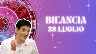 Bilancia ♎️ Loroscopo di Paolo Fox  28 Luglio 2024  La Luna esige sincerità e dialogo [upl. by Anwat]