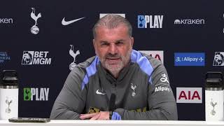 “IF PEOPLE ABUSE ME THEY WILL GET PUNCHED” PRESS CONFERENCE Ange Postecoglou Coventry v Tottenham [upl. by Notyard803]