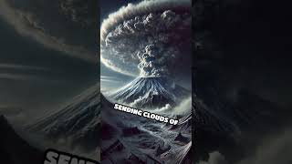 Eruption of Mount Mazama circa 5700 BCE volcaniceruptions ancienthistory naturaldisasters [upl. by Eldrid]