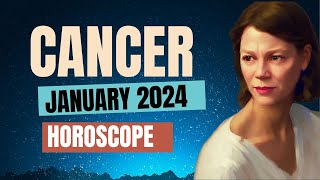 Blessings in Career and Relationships 🔆 CANCER JANUARY 2024 HOROSCPE [upl. by Olnee]