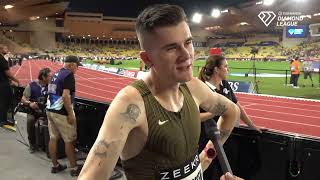 JAKOB INGEBRIGTSEN 4TH FASTEST 1500M EVER  Monaco Diamond League [upl. by Naejarual]