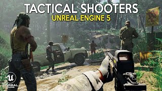 Tactical Shooter Games Unreal Engine 5  2024 [upl. by Mccollum939]