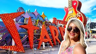 Las Vegas NEON MUSEUM BONEYARD Day amp Night Experience [upl. by Ratna]