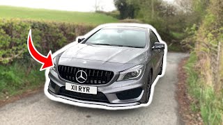 MERCEDES CLA GETS A PANAMERICANA GTR STYLE GRILL LOOKS INSANE [upl. by Flanna]