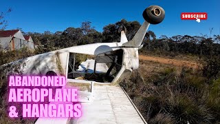 Forsaken Airfield  Abandoned Helio Courier Plane amp Hangars [upl. by Brion57]