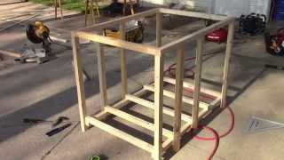 How to build a doghouse using lightweight framing part 1 [upl. by Anale]