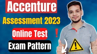 Accenture Assessment Test 2023  Accenture Exam Pattern  Online Test  Cognitive  TechnicalCoding [upl. by Guyon]