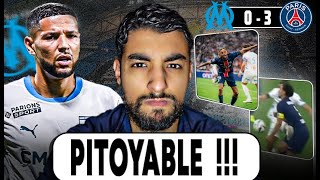 MARSEILLE DÉÇOIT ENCORE CONTRE LE PSG   Debrief Classique OM 0 vs 3 Paris SG [upl. by Keeler150]