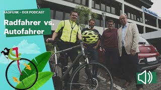 Fahrradfahrer vs Autofahrer  RADFUNK  Der Podcast [upl. by Kinnon]