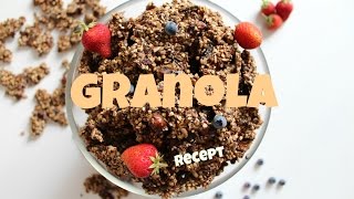 GRANOLA  recept  RAW  VEGAN  MaruškaVEG [upl. by Deach]