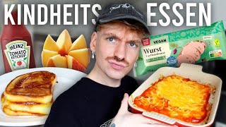 1 Tag Essen wie in meiner Kindheit Vegan Edition [upl. by Kathye]