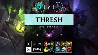 Thresh Support vs Shen  KR Master Patch 1412 [upl. by Yehudit]