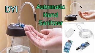 Automatic Hand Sanitizer  Hand Sanitizer DispenserTechnoTopics [upl. by Ardin]