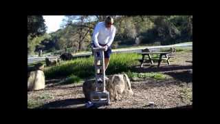 Grandmaster Irving Soto Iron Palm Break  Through 60 inches of Cinder block当身格 [upl. by Haelam191]