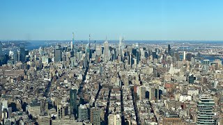 360° One World Observatory Tallest Building in NYC POV Experience [upl. by Stranger]