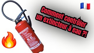 comment contrôler un extincteur [upl. by Nosak]