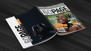 Best InDesign Magazine Template 2024  60 Page [upl. by Atalayah]