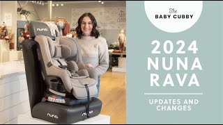 Nuna RAVA Convertible Car Seat 2024 Updates and Changes [upl. by Aliuqat]