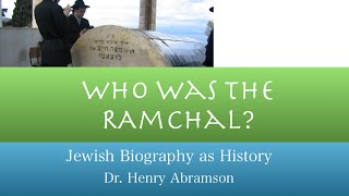 Rabbi Moshe Hayim Luzzatto Jewish History Lecture Dr Henry Abramson [upl. by Hauser]