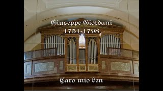 Giordani  Caro mio ben Klarinette und Orgel [upl. by Marra673]