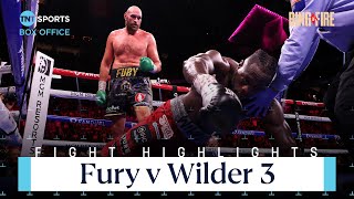 One of Greatest Heavyweight Fights EVER 😮‍💨 Tyson Fury v Deontay Wilder 3 Highlights 🔥 FuryUsyk [upl. by Onahpets862]