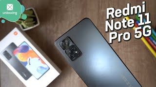 Xiaomi Redmi Note 11 Pro 5G  Unboxing en español [upl. by Slemmer]