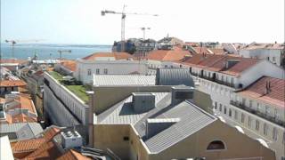 View from the top of Elevador de Santa Justa [upl. by Ardnossak]