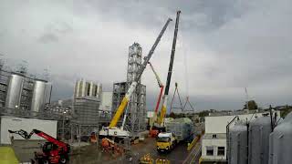 Plastics2Chemicals P2C  Construction Timelapse of our New Facility [upl. by Anyd]