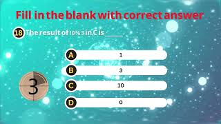 🎥 50 FillintheBlanks Questions on C Language 🖥️ [upl. by Nasaj]