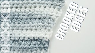 How to Crochet Straight Edges in Every Project [upl. by Ahsiyk]