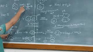 Mechanism of 1phenyl azo 2 naphthol from aniline [upl. by Edieh30]