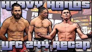 Zabit vs Kattar amp UFC 244 Heavy Hands 289 [upl. by Nellahs]