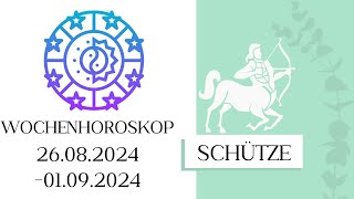 ♐ Wochenhoroskop  Schütze  2608010924  KW 352024 [upl. by Arne]