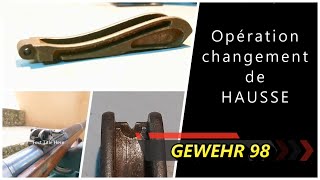 GEW98 Opération changement de hausse Part1 Ep6 [upl. by Nohs]