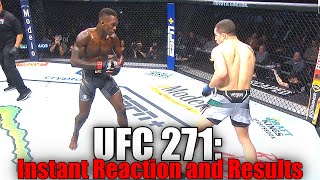 UFC 271 Reaction and Results [upl. by Holcman]