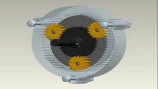 Planetary Gearbox Animation [upl. by Rici]