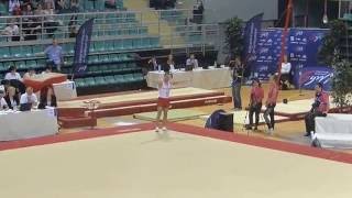 Gymnastique Championnat de France Elite 2016 Mulhouse  Finale Sol GAM [upl. by Gytle]