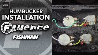 Fishman Fluence Humbucker Installation [upl. by Drofliw675]