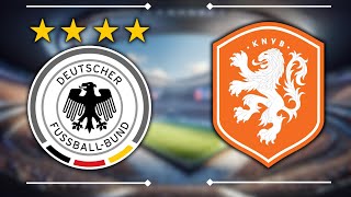 🔴Deutschland  Niederlande  DFB Team Länderspiel  Watchparty [upl. by Nirad]